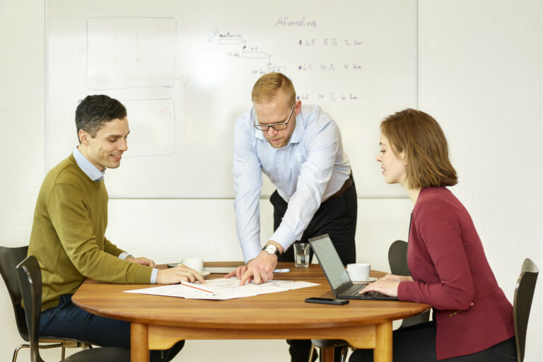 Banner fokus hænder